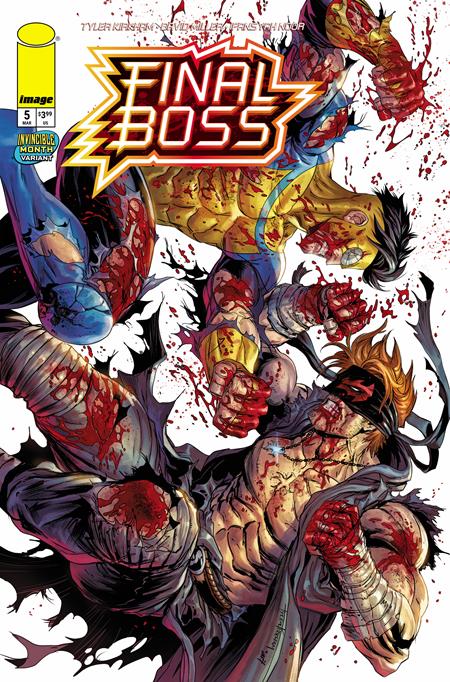 FINAL BOSS #5 CVR G TYLER KIRKHAM INVINCIBLE TEAM UP VAR
