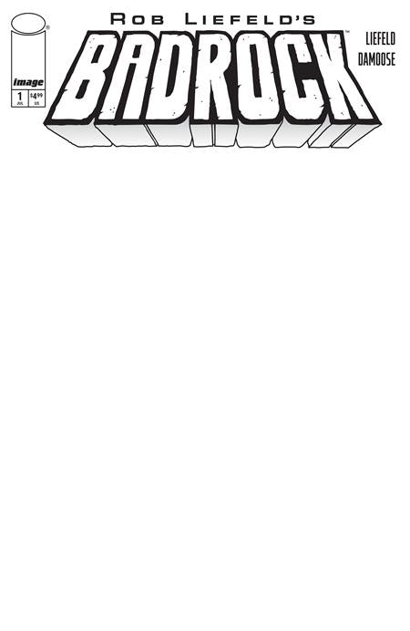 BADROCK #1 CVR F BLANK SKETCH (Pre-Order)
