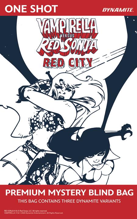 VAMPIRELLA VS RED SONJA RED CITY #1 PREMIUM MYSTERY BLIND BAG