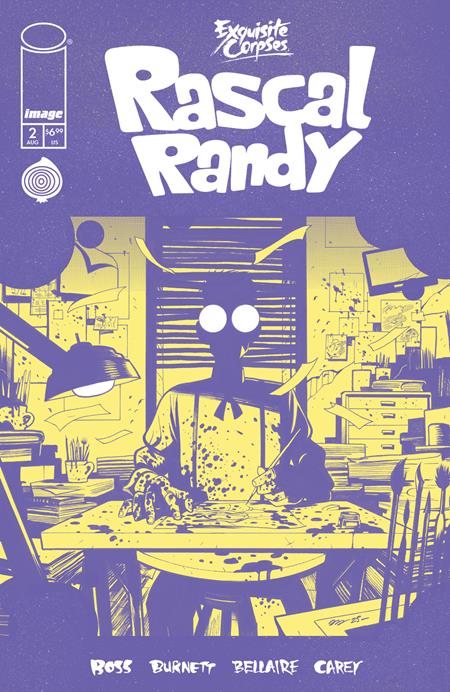 EXQUISITE CORPSES RASCAL RANDY #2 (OF 5) POLYBAGGED & COLLECTIBLE CARD