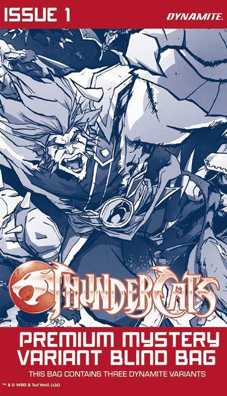 THUNDERCATS (2026) #1 CVR I PREMIUM MYSTERY BLIND BAG (Pre-Order)