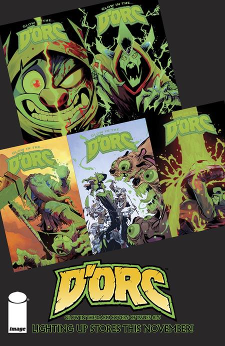 DORC #1-5 GLOW IN THE DORC VARIANT BUNDLE (Pre-Order)