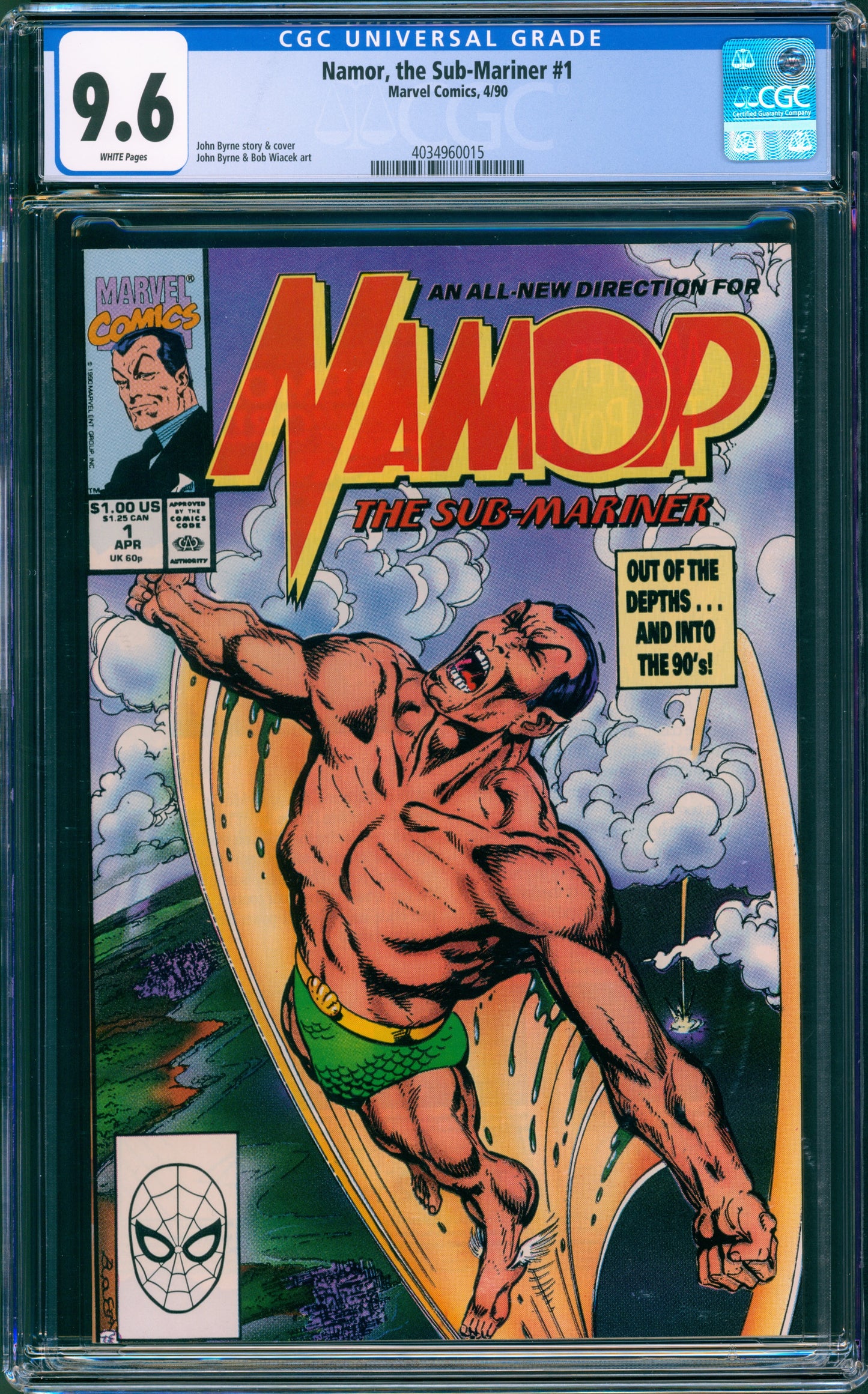Namor The Sub-Mariner #1 CGC 9.6