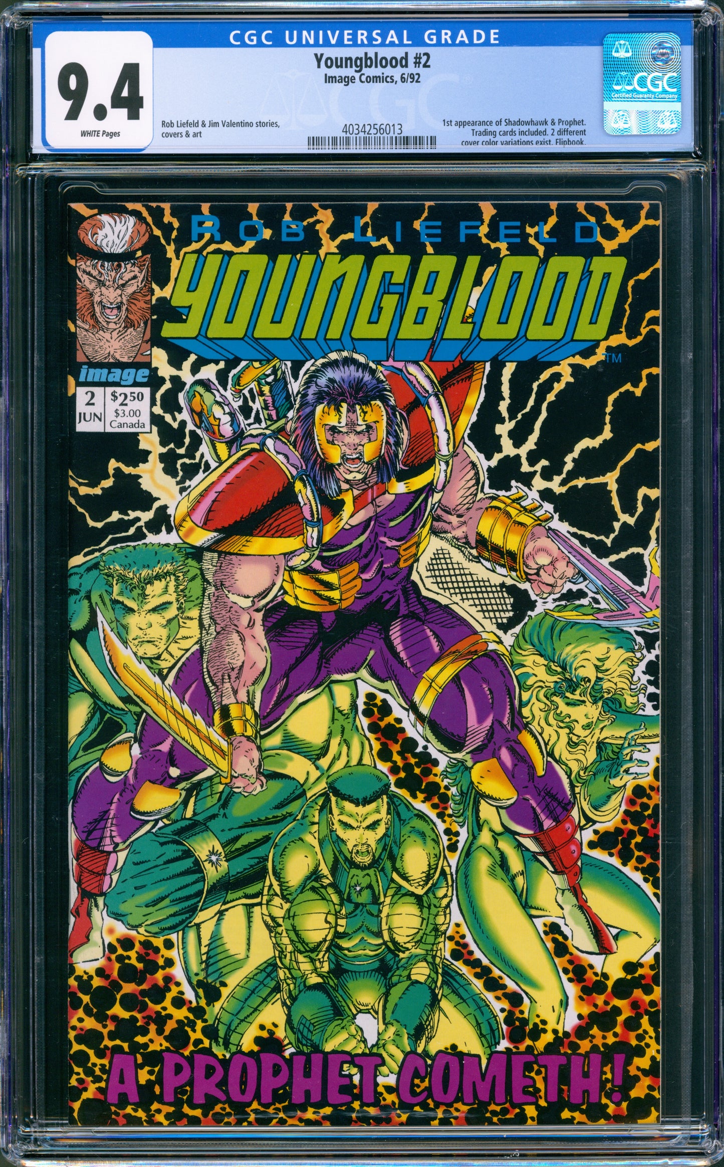 Youngblood #2 CGC 9.4