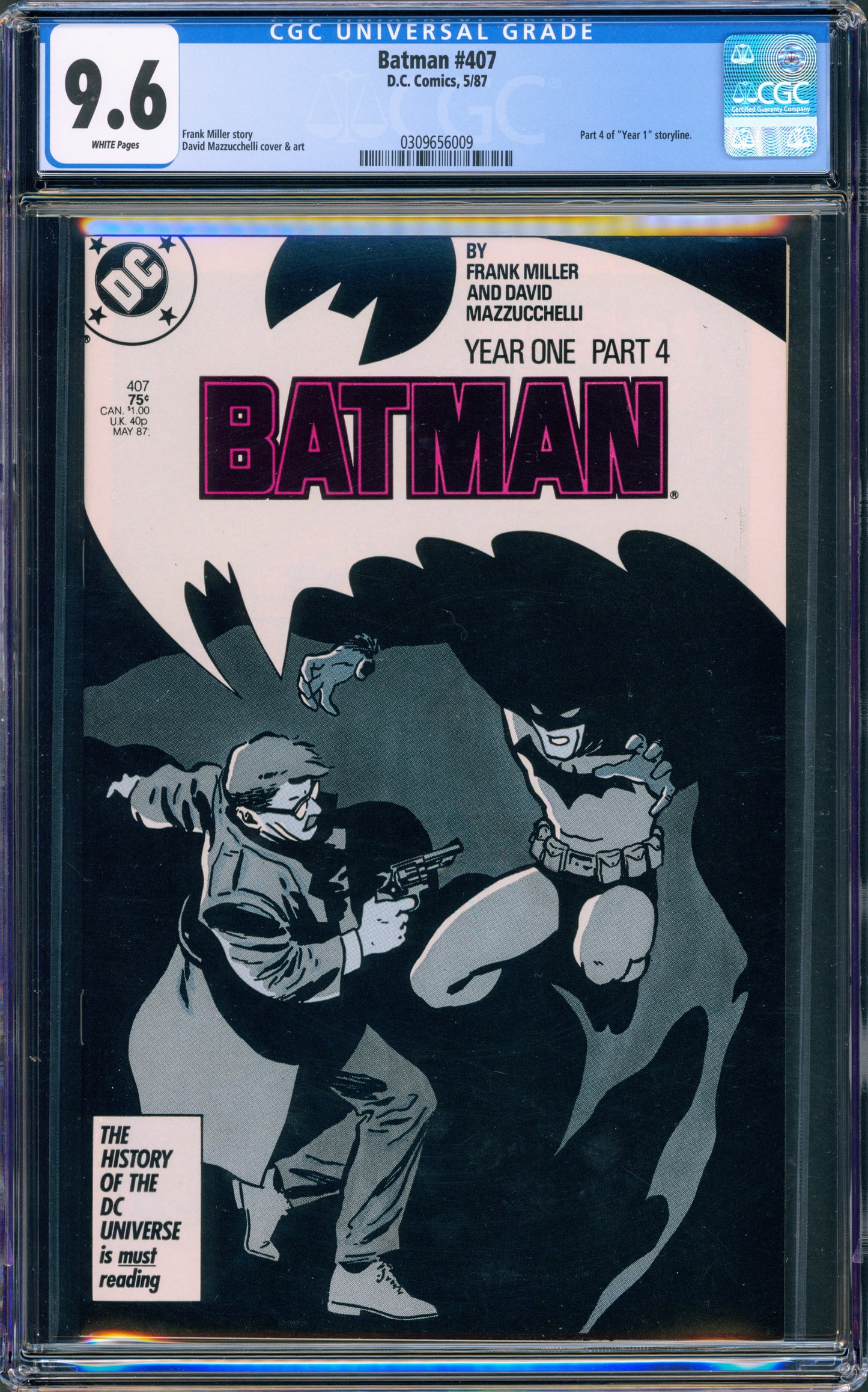 Batman #407 CGC 9.6