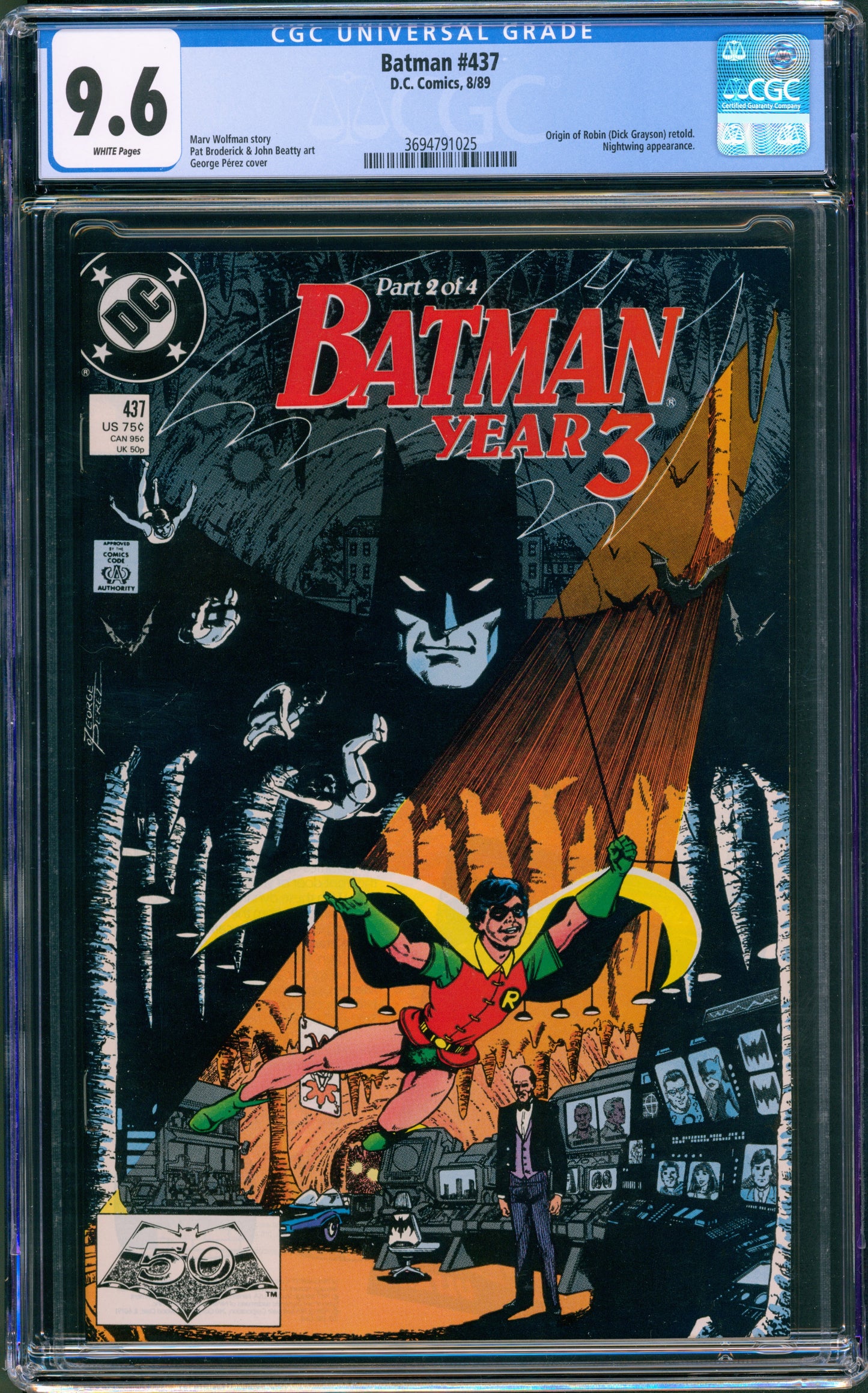 Batman #437 CGC 9.6
