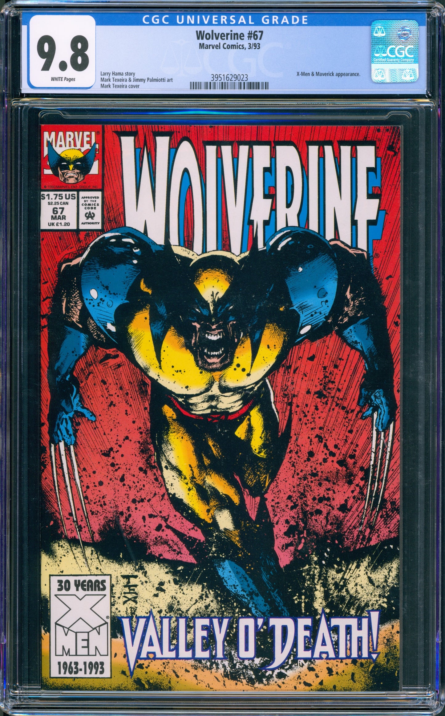 Wolverine #67 CGC 9.8