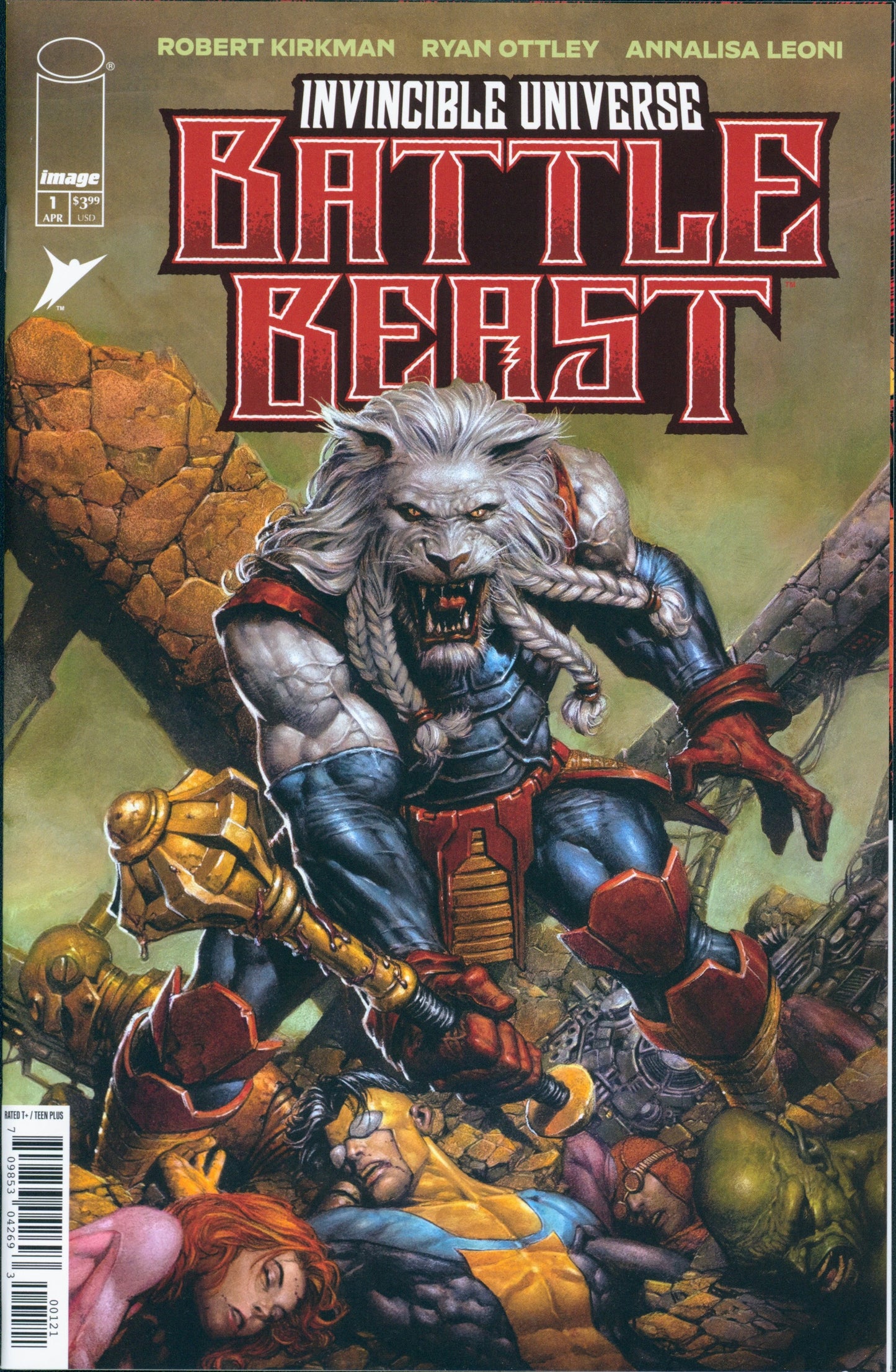 Battle Beast #1 Cover B (David Finch)