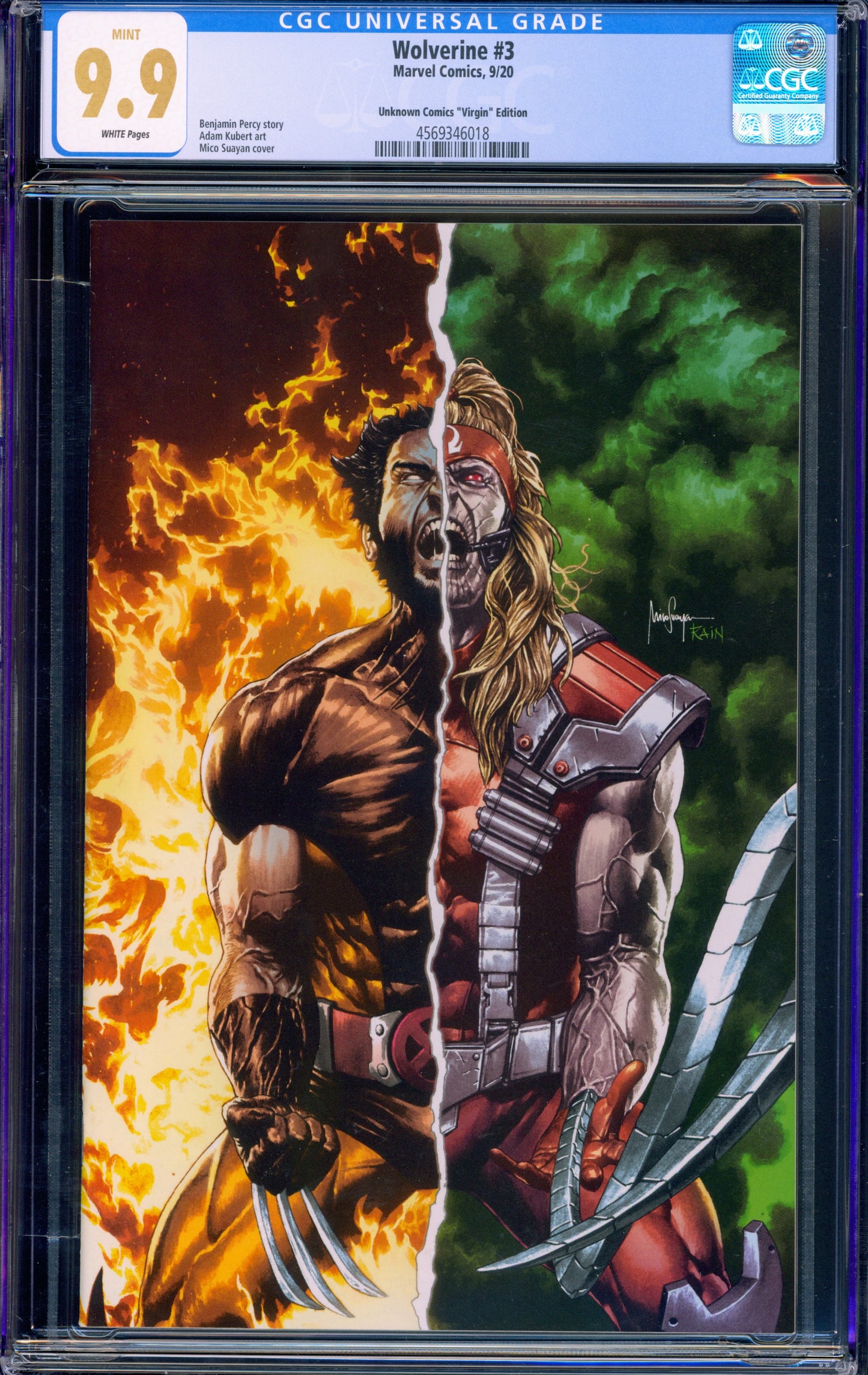 Wolverine #3 CGC 9.9
