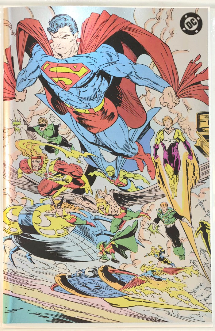 Justice League #1 NYCC Virgin Foil Limited to 1000