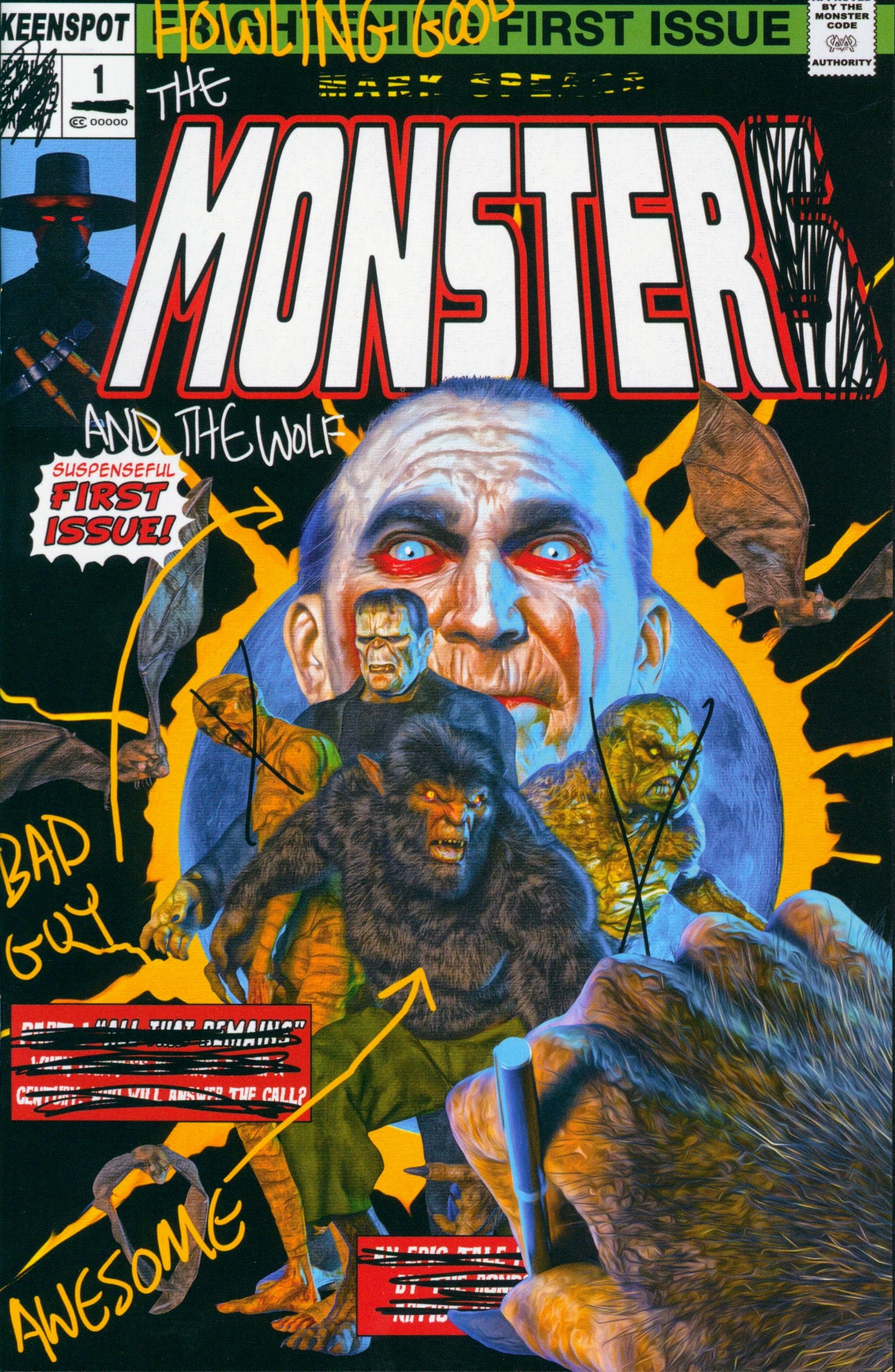 The Monster and the Wolf (A74) 1:100