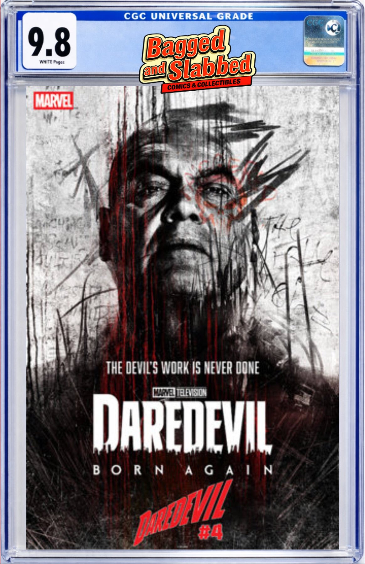 DAREDEVIL #4 CGC 9.8 KINGPIN VINCENT D'ONOFRIO COVER (Pre-Order)