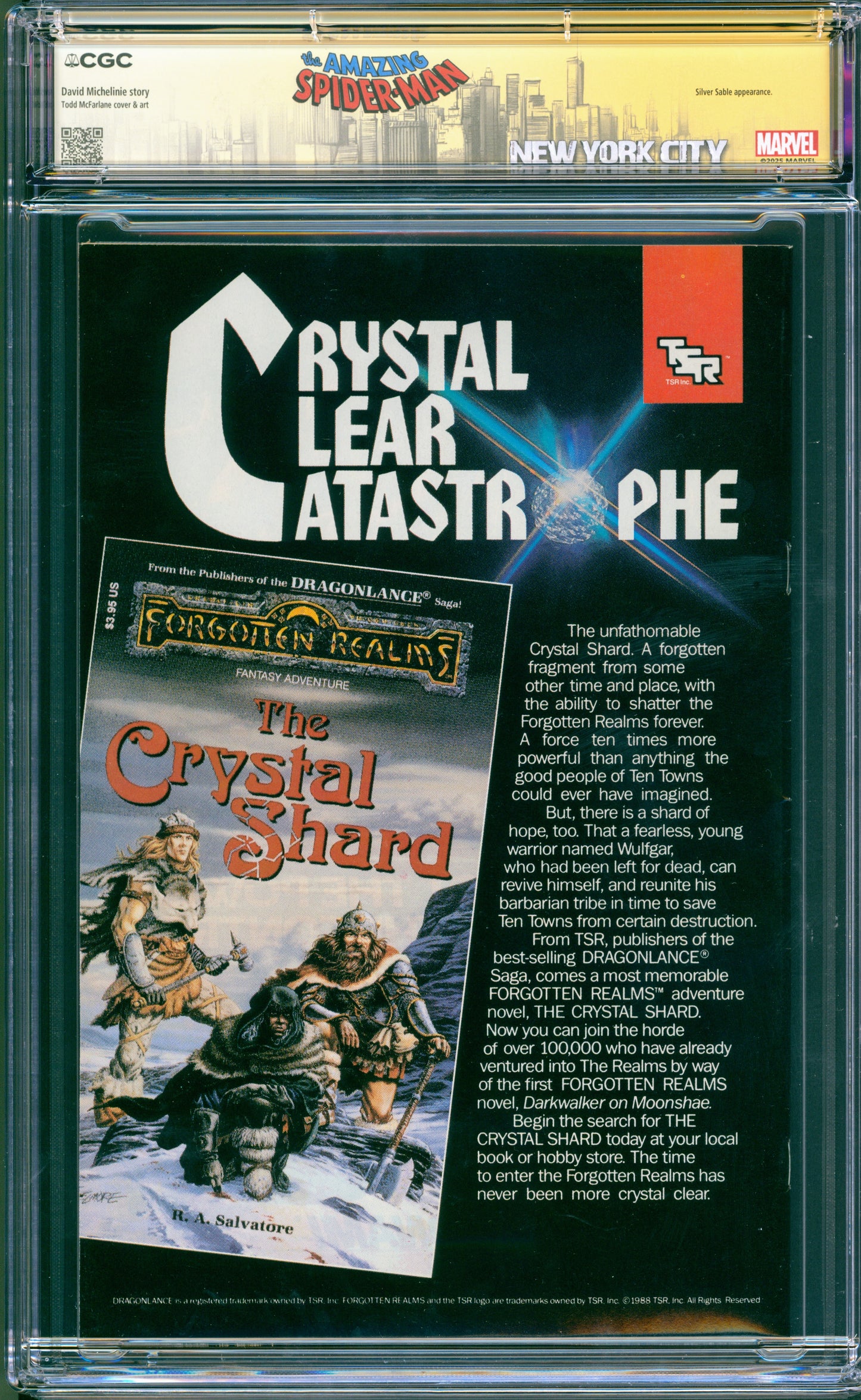 AMAZING SPIDER-MAN #301 CGC 9.6 SIGNED MCFARLANE OFF WHITE