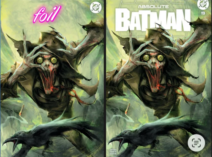 ABSOLUTE BATMAN #19 - SET OF 2 - IVAN TAO TRADE / VIRGIN FOIL