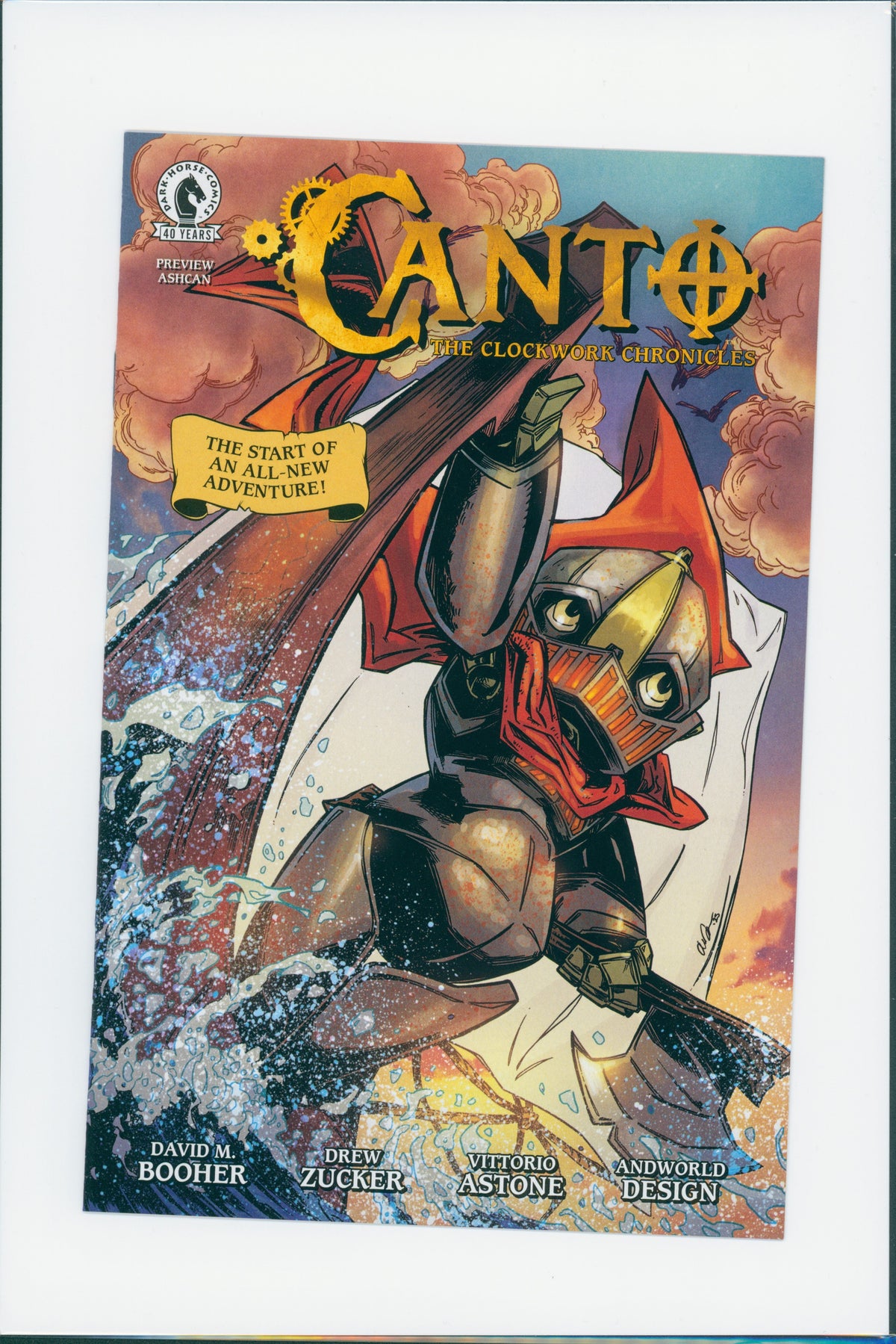 CANTO CLOCKWORK CHRONICLES #1 ASHCAN RETAIL PREVIEW PROMO