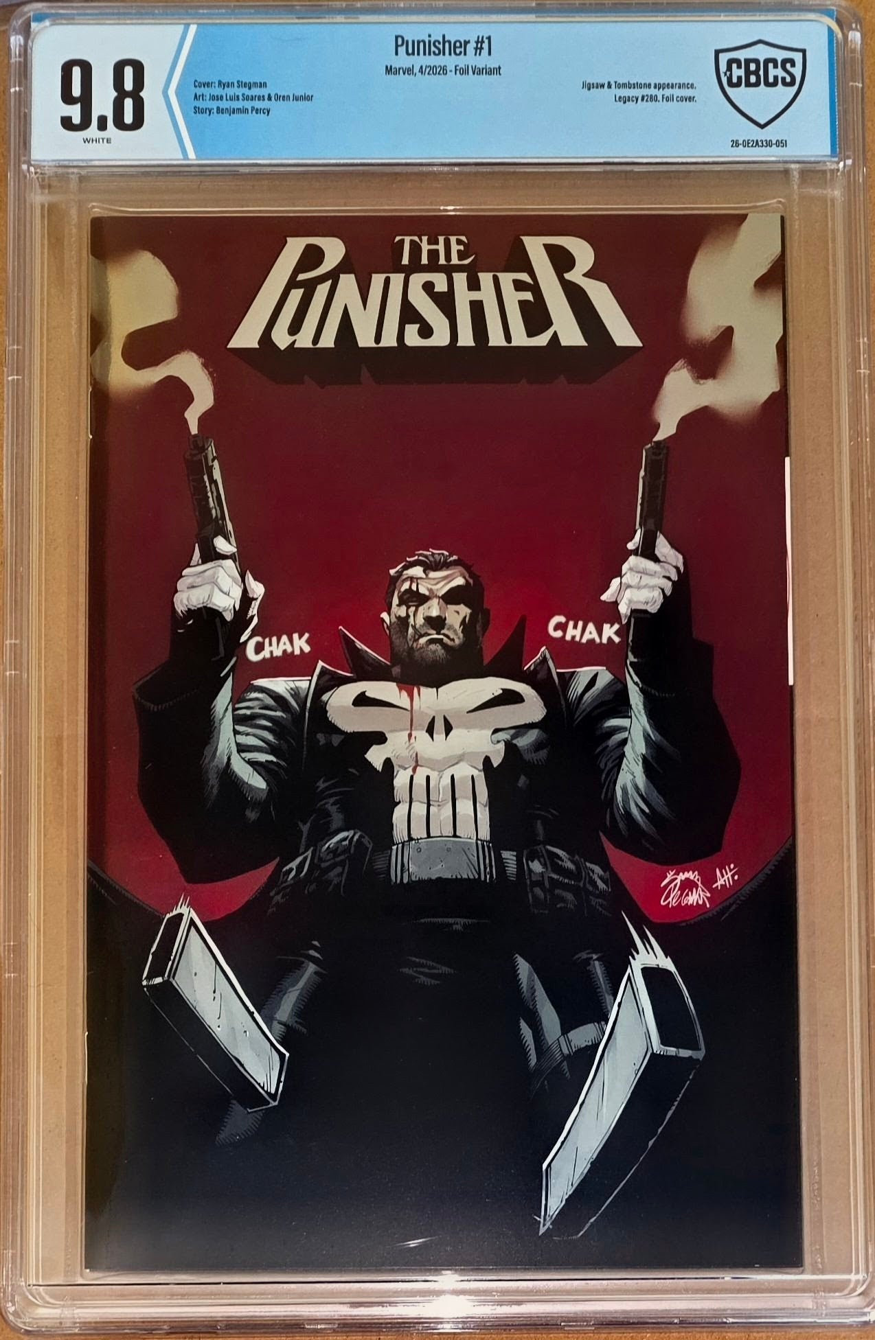 PUNISHER #1 CGC 9.8 (2026 FOIL VARIANT)