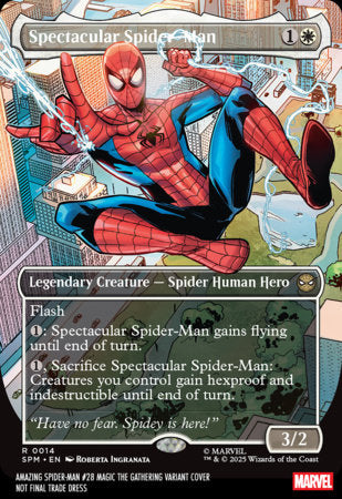 AMAZING SPIDER-MAN #28 ROBERTA INGRANATA MAGIC: THE GATHERING
