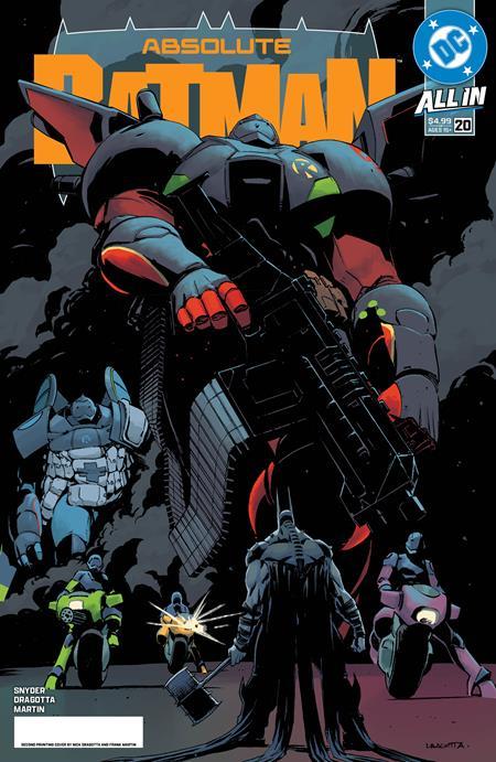 ABSOLUTE BATMAN #20 2ND PRINT CVR A NICK DRAGOTTA