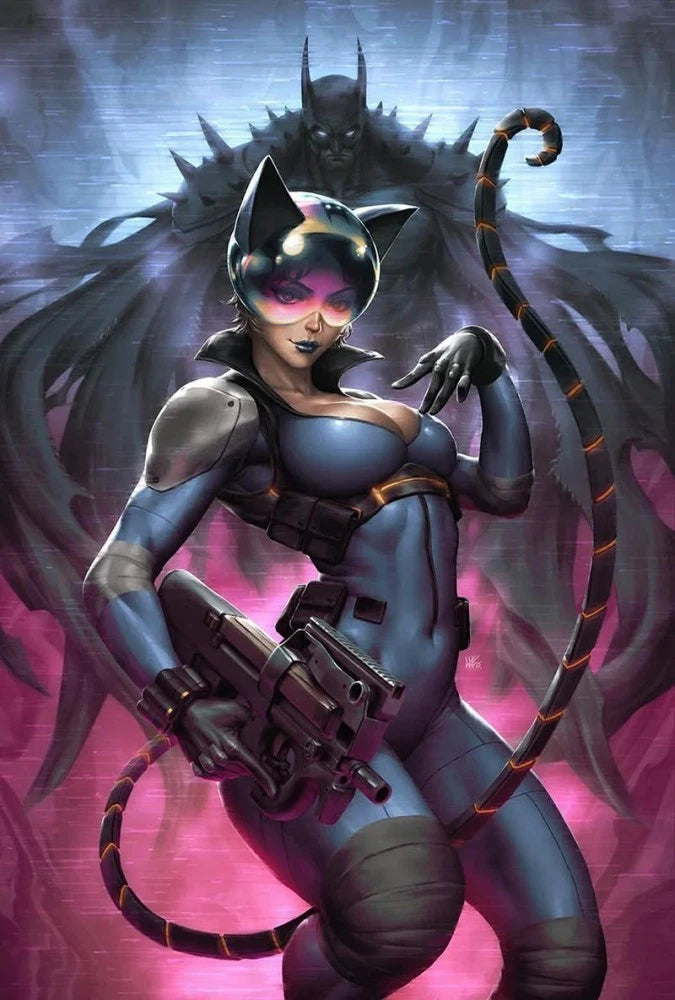 ABSOLUTE CATWOMAN #1 KENDRICK LIM PINK VIRGIN LTD 1000