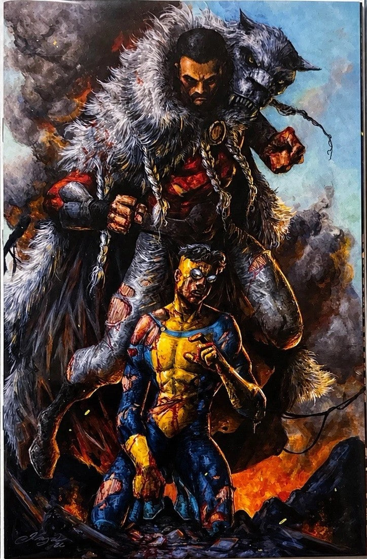INVINCIBLE RETURNS #1 C2E2 VIRGIN LTD 1500 JOHNNY DESJARDINS