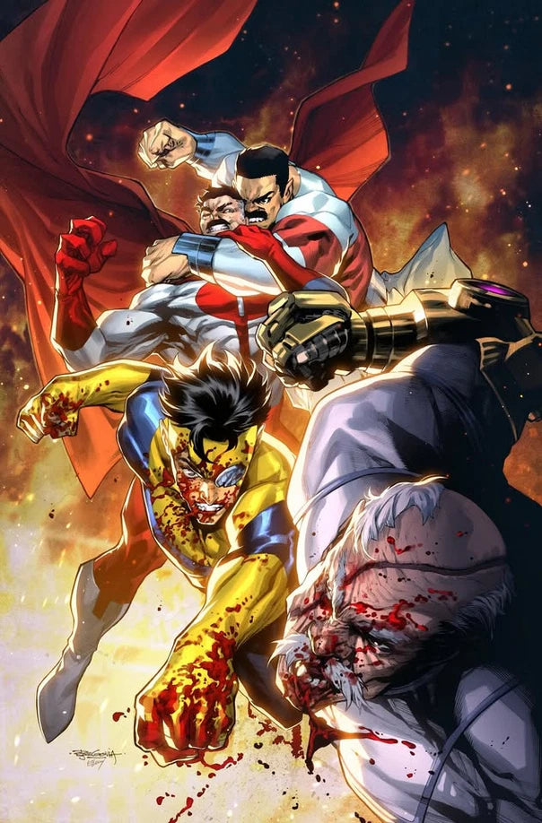 INVINCIBLE RETURNS #1 STEPHEN SEGOVIA VIRGIN C2E2 1ST THRAGG REPRINT