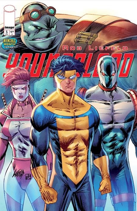 YOUNGBLOOD #5 CVR E ROB LIEFELD INVINCIBLE TEAM UP VAR (Pre-Order)