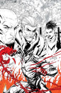 FIREBORN #1 CVR L TYLER KIRKHAM BLACK & WHITE & BLOOD VIRGIN VAR (Pre-Order)