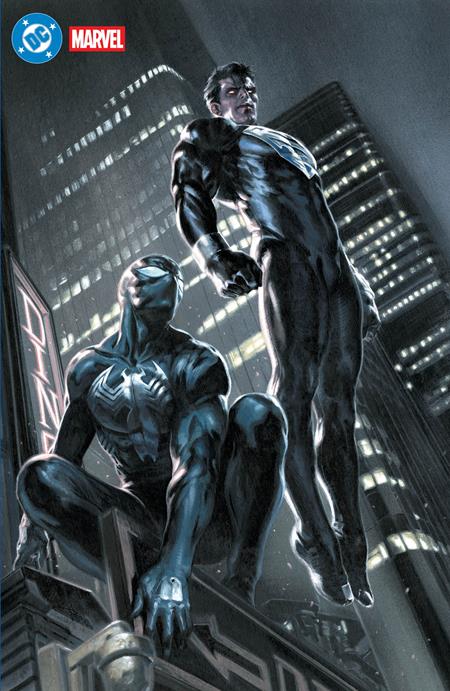 DC MARVEL SUPERMAN SPIDER-MAN #1 2ND PRINT FOIL CVR D GABRIELE DELL OTTO