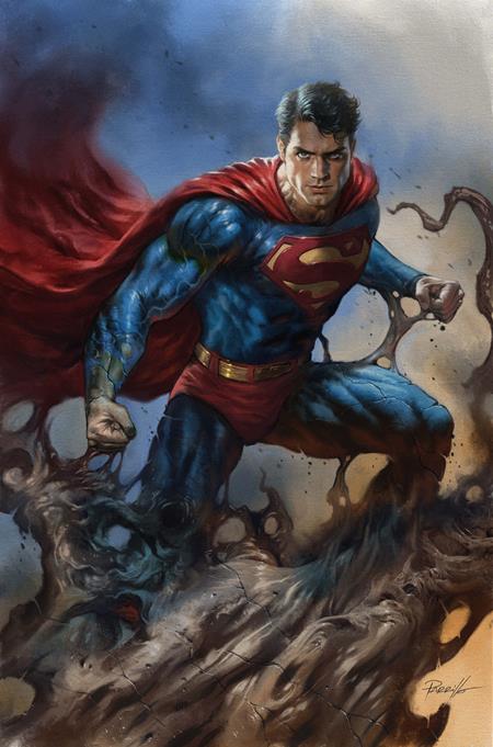 ADVENTURES OF SUPERMAN BOOK OF EL #9 (OF 12) CVR B LUCIO PARRILLO CARD STOCK