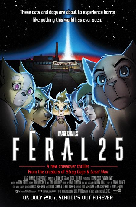 FERAL #25 CVR B TONE RODRIGUEZ & ALLEN PASSALAQUA FACULTY HOMAGE (Pre-Order)