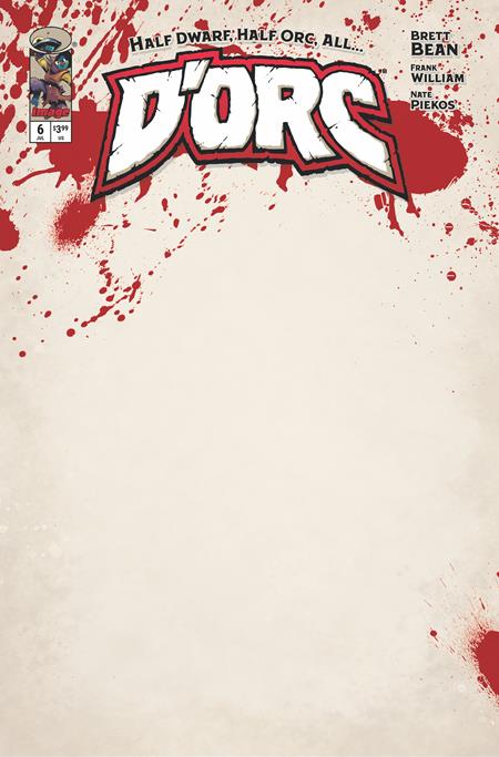 DORC #6 CVR E BLANK SKETCH (Pre-Order)