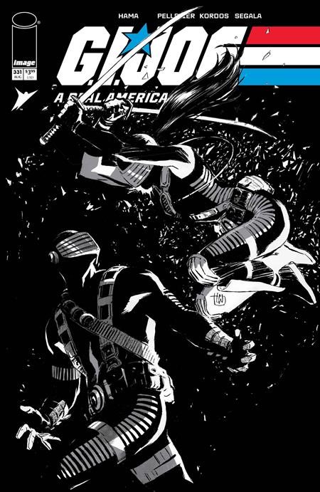 GI JOE A REAL AMERICAN HERO #331 CVR B LEE WEEKS B&W
