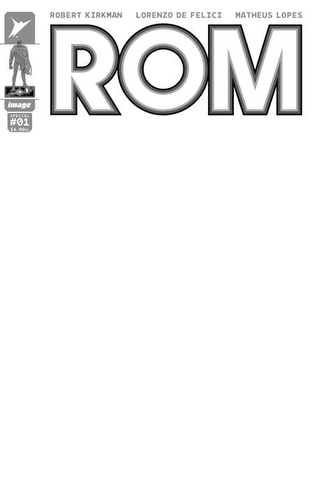 ROM SPECIAL #1 (ONE SHOT) CVR E BLANK SKETCH