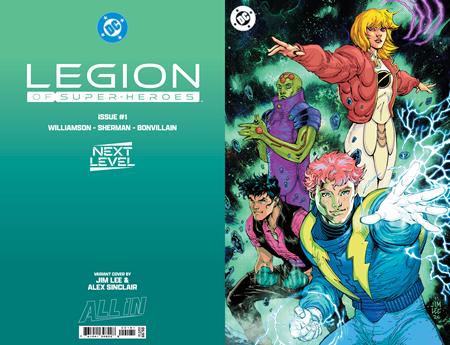 LEGION OF SUPER-HEROES #1 CVR G JIM LEE FOIL