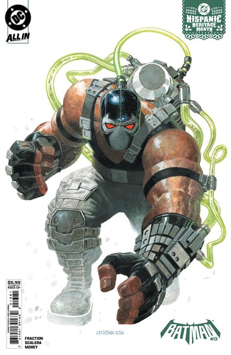 BATMAN #13 JOSE LADRONN HISPANIC HERITAGE MONTH