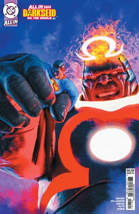 DC ALL IN SAGA DARKSEID VS THE WORLD #1 MARK SPEARS (Pre-Order)