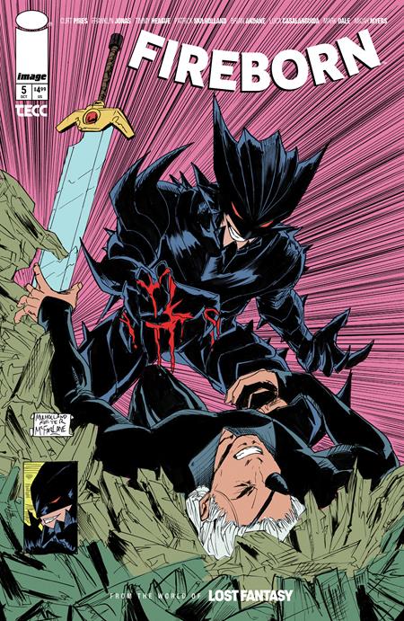 FIREBORN #5 CVR B PATRICK MULHOLLAND HOMAGE (Pre-Order)
