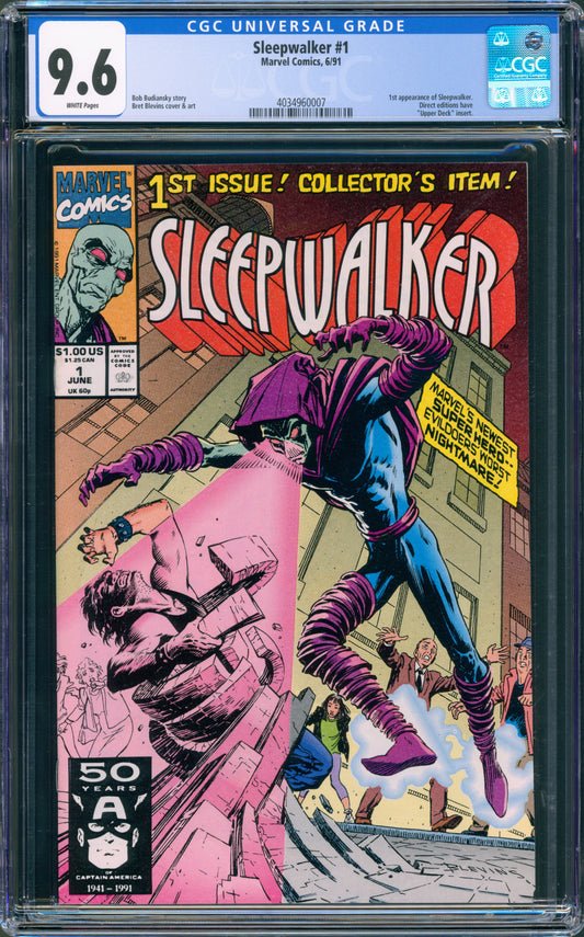 Sleepwalker #1 CGC 9.6