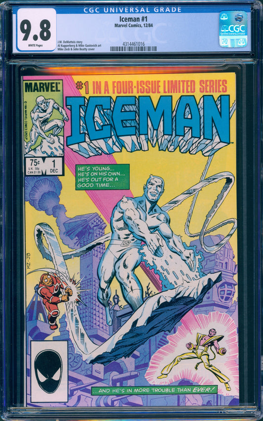 Iceman #1 CGC 9.8