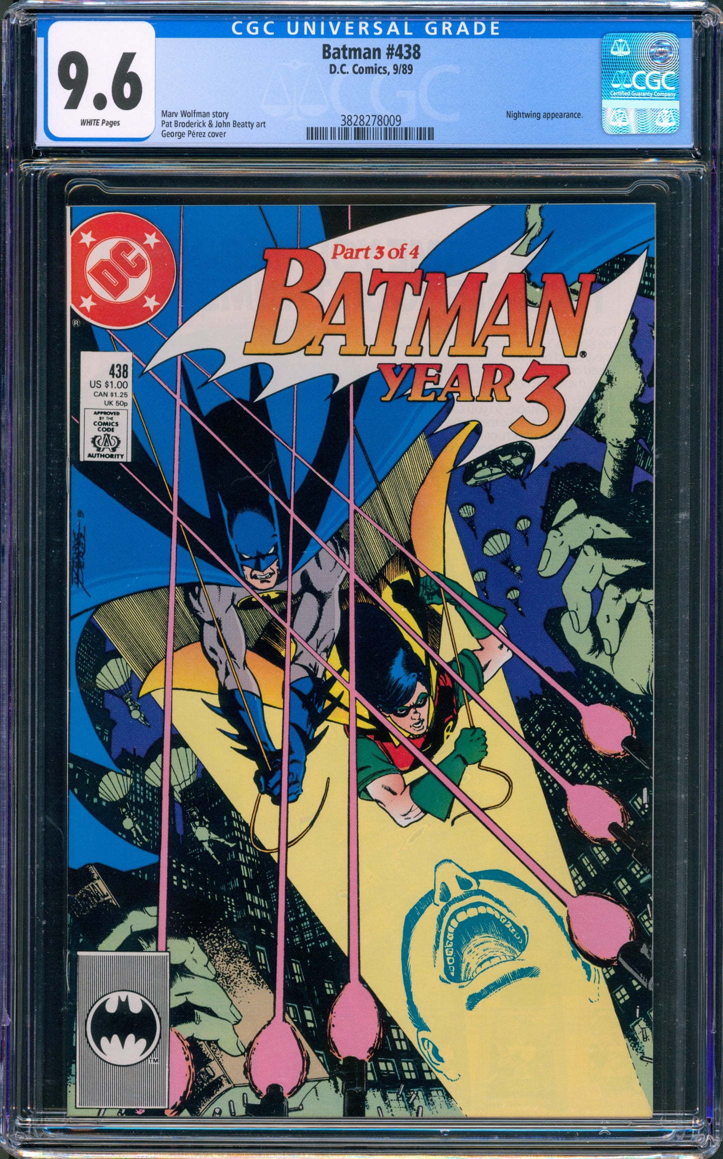 Batman #438 CGC 9.6