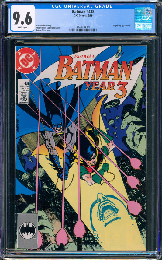 Batman #438 CGC 9.6