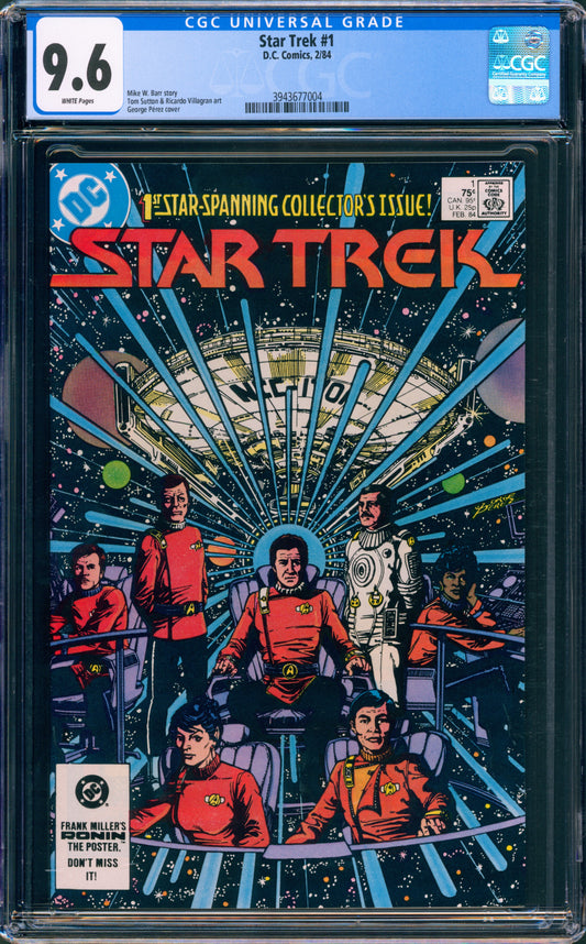 Star Trek #1 (1984) CGC 9.6