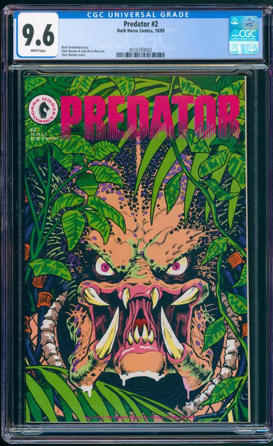 Predator #2 CGC 9.6