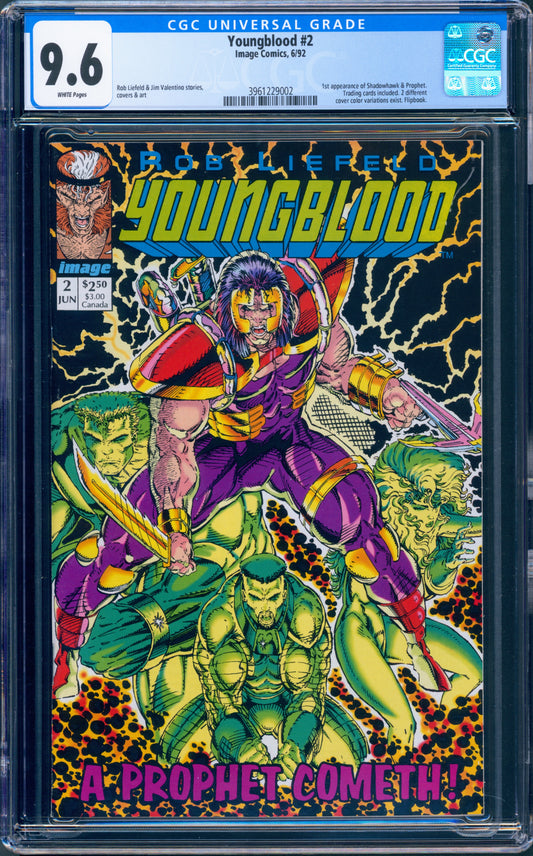 Youngblood #2 CGC 9.6