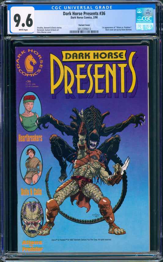 Dark Horse Presents #36 CGC 9.6