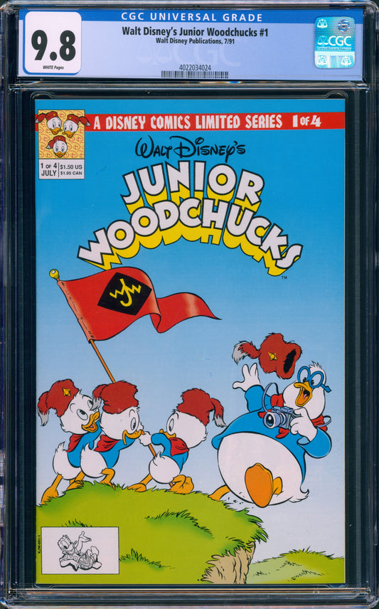 Junior Woodchucks #1 CGC 9.8