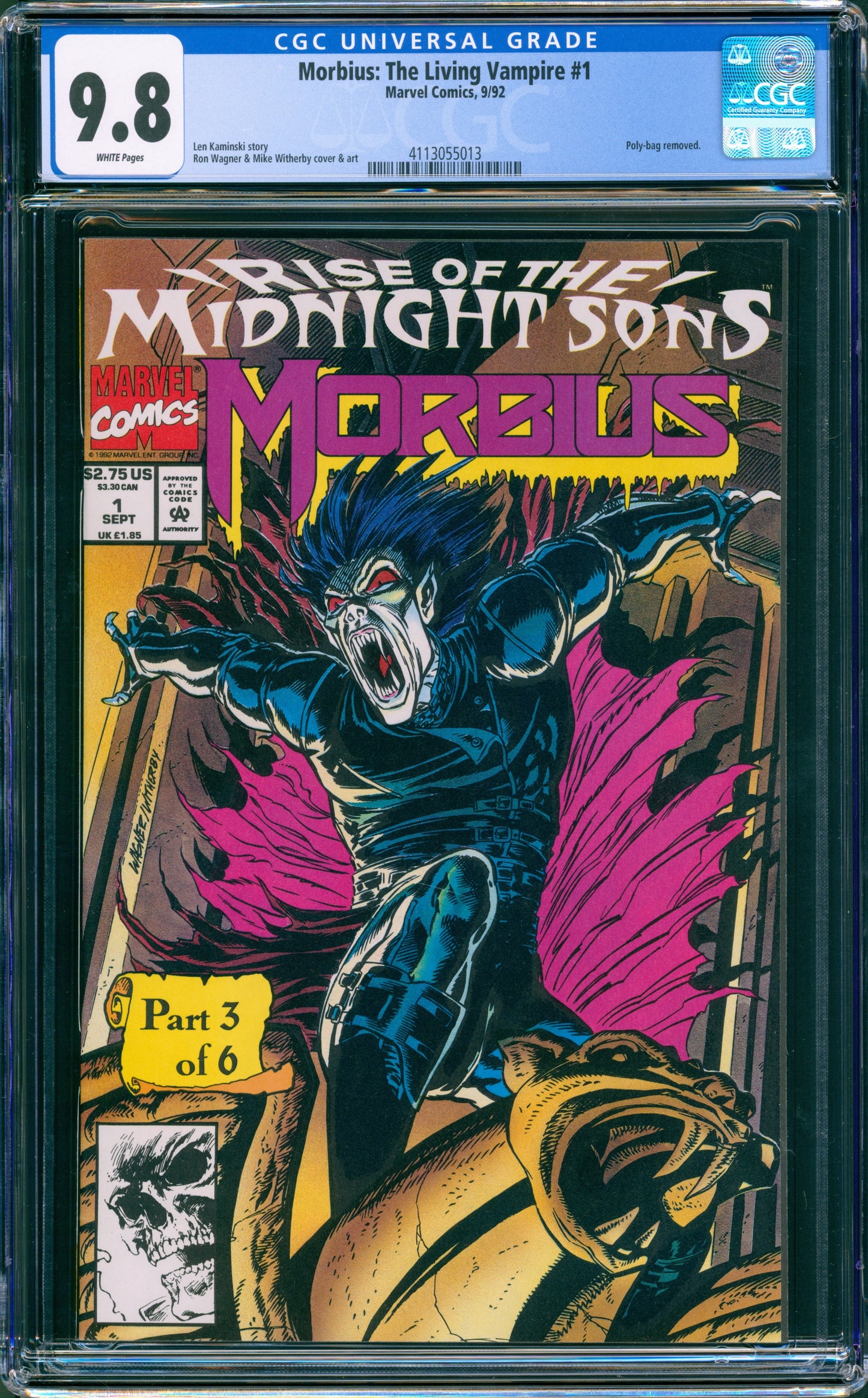 Morbius: Living Vampire #1 CGC 9.8