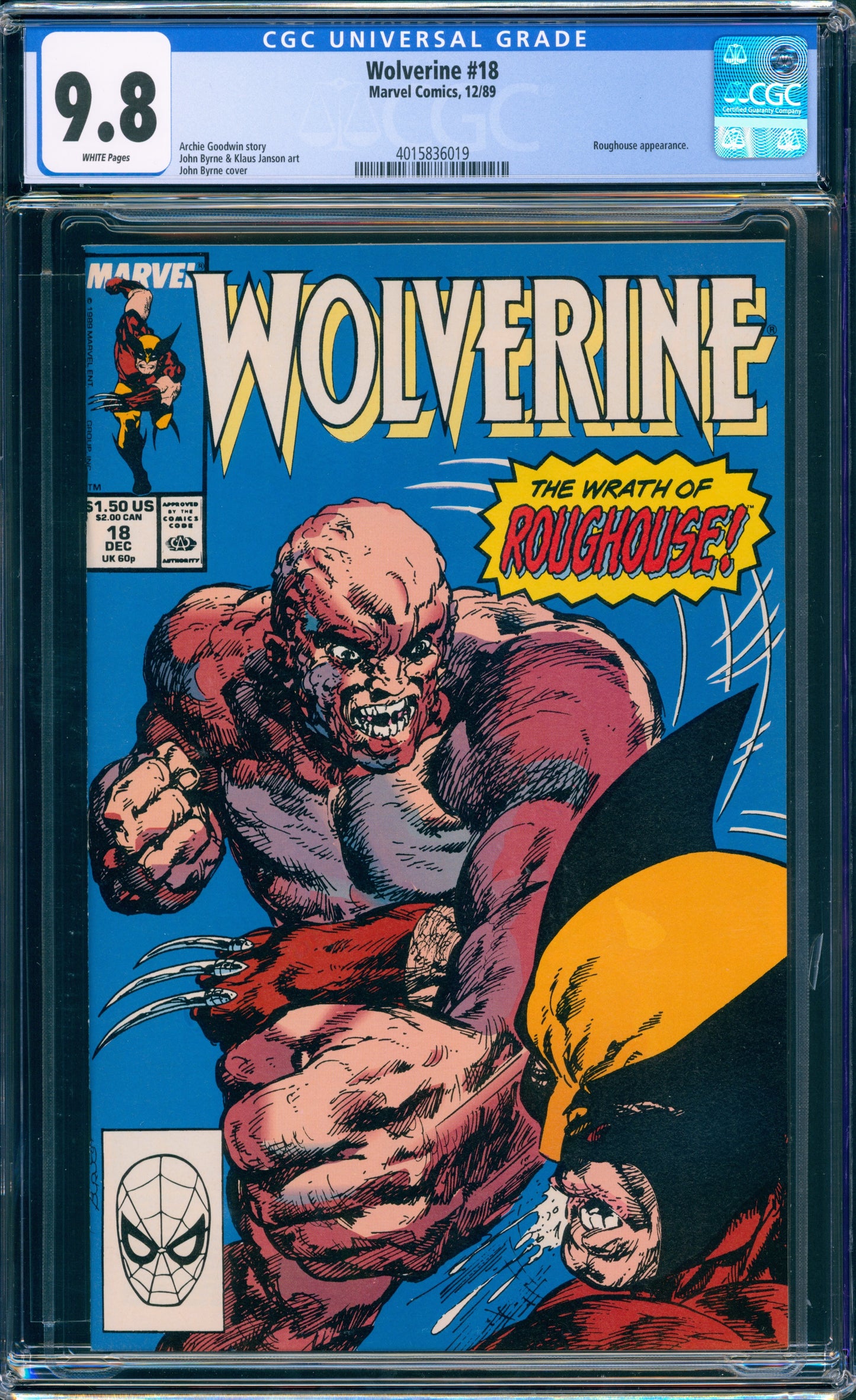 Wolverine #18 CGC 9.8