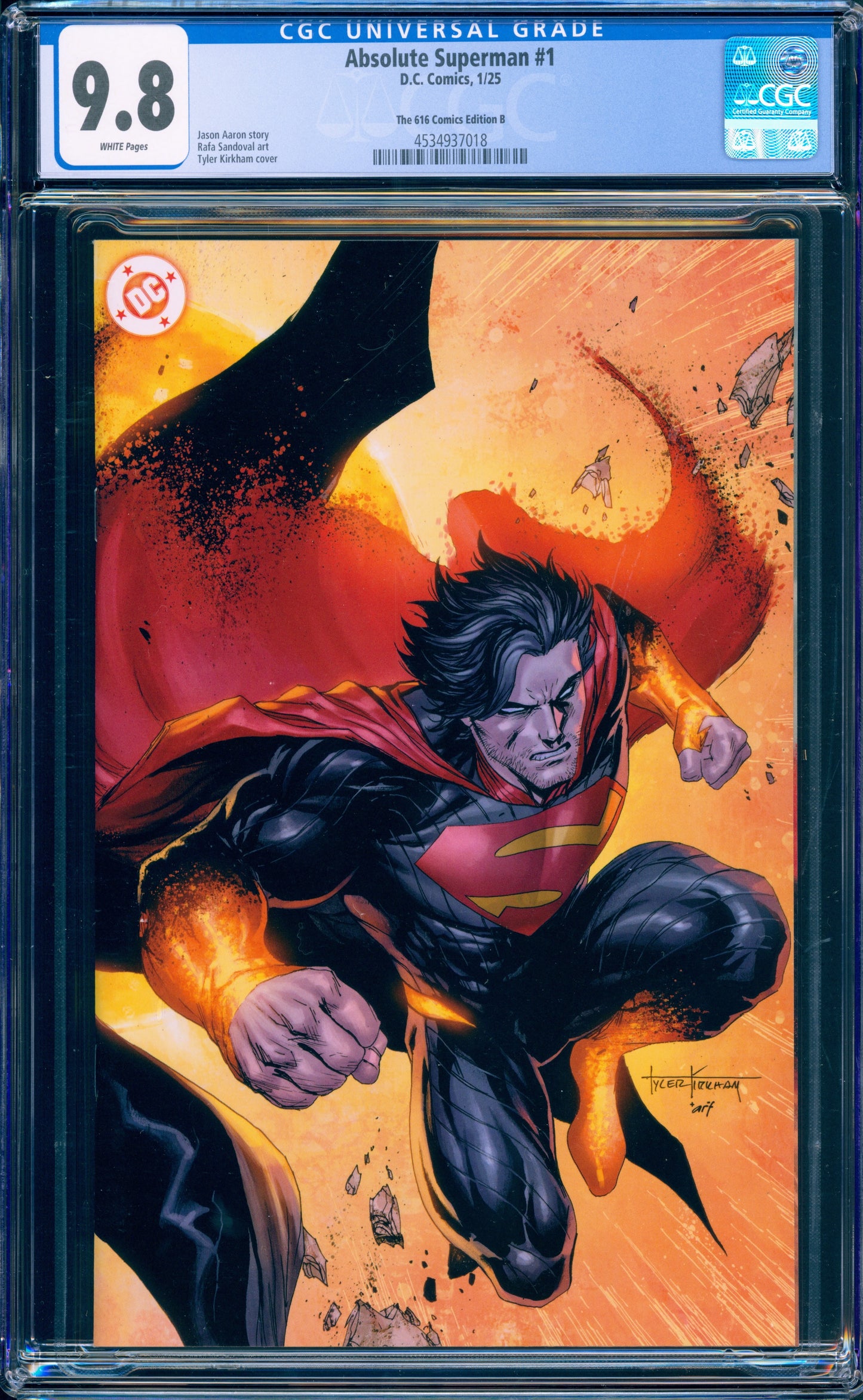 Absolute Superman #1 CGC 9.8