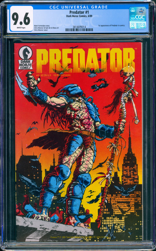 Predator #1 CGC 9.6